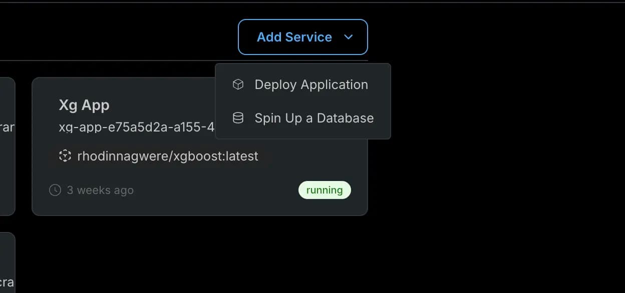 CraneCloud deployment interface